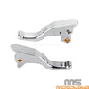 Harley Softail Slim FLSL FXBB FXLR FLHC FXST Shorty Brake Clutch Levers (2018-2023)
