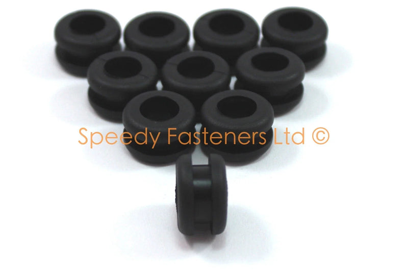 Ducati 2 x Black Rubber Fairing Grommets