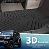 Jeep Wrangler JL 4 Door (2018-2025) 1 x TPE Cargo Liner Rear Trunk Mat