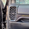 Ford Ranger ABS Front Side Vent Air Outlet Lid Carbon Fiber Cover Trim (2023)