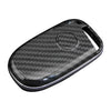 Dodge Charger, Jeep Cherokee Carbon Fiber Style Key Fob Case Cover (2011-2023)