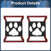 Jeep (2 x) Aluminum Alloy Headlight Trim Bezels