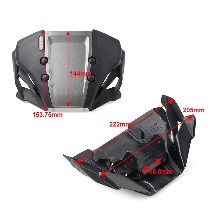 Honda CB650R (2019-2023) Red Front Windshield Visor