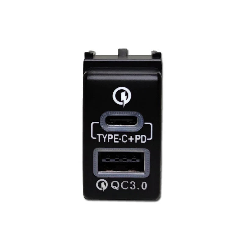 Nissan Altima Sentra X-trail Pathfinder Frontier Rogue USB QC3.0 Charger PD