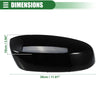Chevrolet Silverado 1500 Gloss Black Right Rearview Mirror Cap