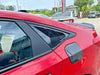 Honda Civic Sedan Carbon Fiber Rear Window Side Louver Covers (2022-2023)