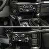 Ford F-150 Black Wood Grain AC Control Panel Trim Cover (2015-2023)