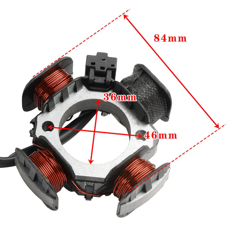 TGB Italjet Suzuki Pegasus Aprilia 84mm Alternator Stator