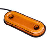 Car SUV Truck Amber Oval Side Marker Light LED (Universal)