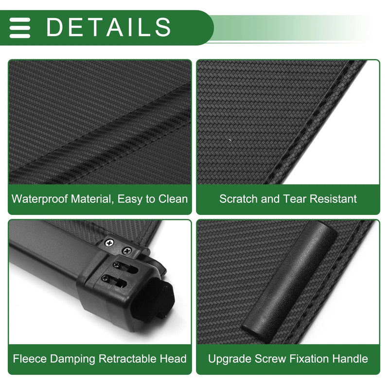 Honda Prologue 2024-2025 Black Carbon Fiber Cargo Cover