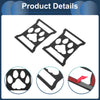Jeep (2 x) Aluminum Alloy Headlight Trim Bezels