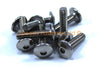 Rieju RS2 50 125 10x Schrauben / Verkleidung m6 x 25mm Pfanne Edelstahl