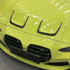 BMW G80 G82 G83 M3 M4 2 x Front Bonnet Scoop Vent Frame Trim (21-25)