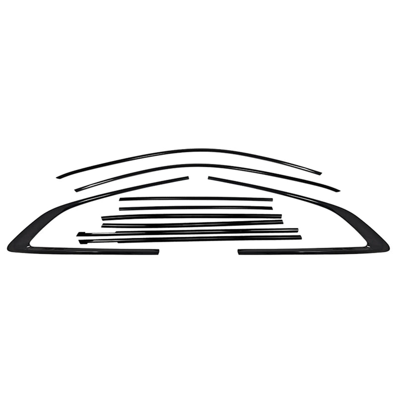Volkswagen Arteon CC (2021-2024) Chrome Black Window Strip Trim Seal Belt