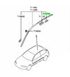 Mitsubishi Colt Lancer Sedan Mirage 10 x Black Roof Moulding Clips (91-01)