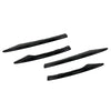 Mercedes Benz E-Class W213 (2021+) Black 4x Fog Light Cover Trim