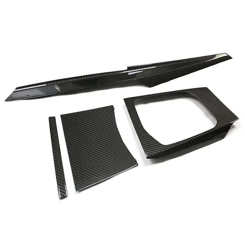 BMW G80 G82 G87 M3 M4M2 Carbon Fiber Console Dashboard Gear Shift Panel Trim