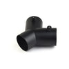 Heater 75mm Y Branch Duct Splitter Outlet Connector with Regulator Valve