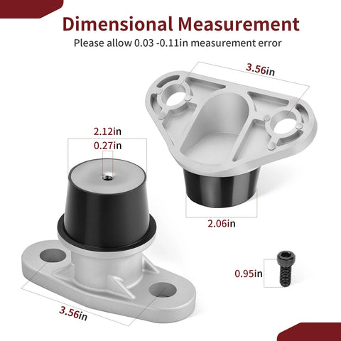 Sea-Doo Wake 155 / 170 / 215 / 230 Front / Rear Heavy Duty Engine Motor Mounts