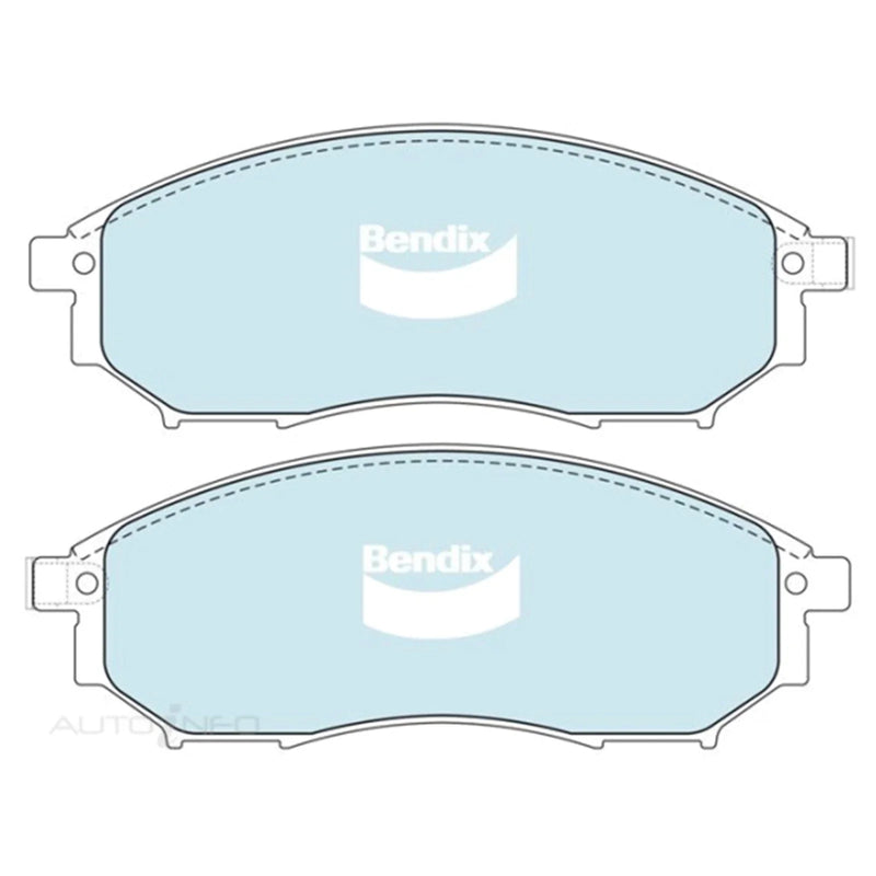 Nissan Stagea WC34 2.5L RB25DET Front Disc Brake Pad Set (1998 - 2001)