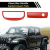 Jeep Wrangler JK (2007-2017) Red Glove Box Handle Switch Cover
