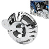 Harley Touring Glide Big Twin 110dB Horn Speaker Cover Chrome (1991-2023)