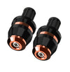 22mm 7/8" Motorcycle Handlebar Grips Bar End Slider Caps - Universal