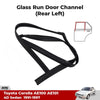 Glass Run Channel Seals Rubber Rear LH Fits Toyota Corolla EE AE101 4D 1991-97