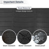 Kia EV9 (2024 - ) Black TPE Long Grid Pattern Cargo Liner Rear Trunk Mat