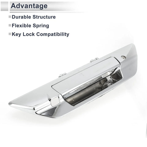 Toyota Hilux Revo Exterior Door Tailgate Handles Silver Tone