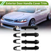 Honda Accord 2003-2007 Gloss Black Exterior Door Handle Cover Trim