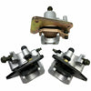 Yamaha Kodiak 450 YFM450 FA Calipers 2x Front & Rear wPads (2003–2004)