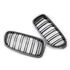 BMW F30 / 31 M3 Style Gloss Black Carbon Fiber Look Grilles (2012-2018)