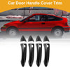 Chevrolet Cruze Carbon Fiber Black Door Handle Cover Trim -