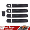 Outer Door Handle Cover Trim Black Set 4 Fit Ford Ranger Mazda BT-50 2011-17 D05