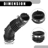 Honda Crosstour Air Cleaner Intake Hose Tube with Clamps (2008-2012)