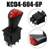 Forward Stop Back 6Pin Latching Slide Rocker Switch