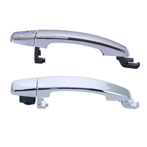 Holden Colorado Chrome Outer Door Handles + Tailgate W/Keyhole 5pcs (2012–2016)