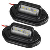 Truck SUV Trailer Universal 6 LED License Plate Lights 12V