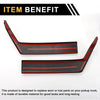 Ford F-150 (2021-2024) Black 1 Set Interior Door Handle Bezel Cover Trim