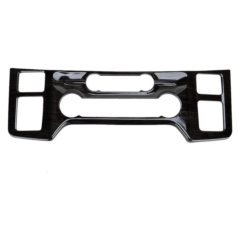 Ford F-150 Black Wood Grain AC Control Panel Trim Cover (2015-2023)