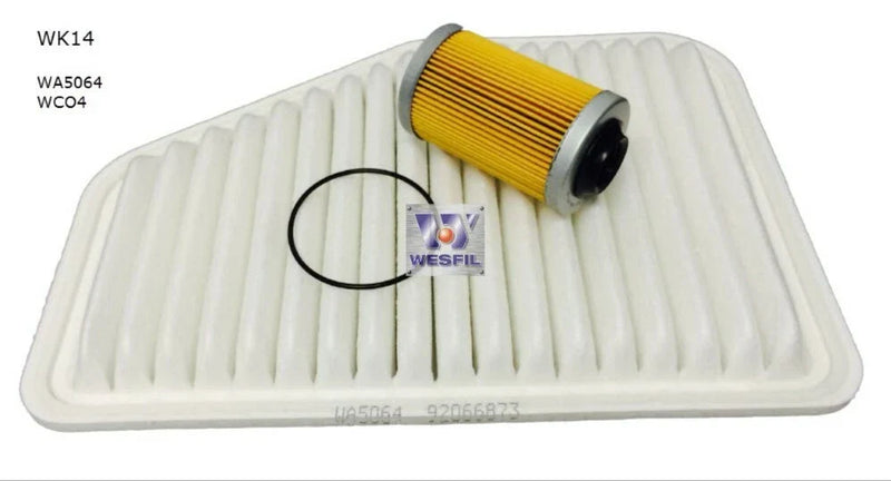 Holden Commodore VE VF 3.6L 3 x WESFIL FILTER SERVICE (2006–2015)