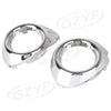 Ford Focus (2012-2013) Chrome Trim Bezels 2 x Front Fog Light Covers