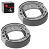Yamaha Champ 100 YFM100, Badger 80 YFM80 2pcs Brake Shoes (1989–2001)