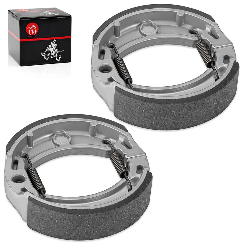 Yamaha Champ 100 YFM100, Badger 80 YFM80 2pcs Brake Shoes (1989–2001)