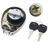 Kawasaki EN400, EL250, ZL400 Fuel Gas Tank Cap Cover Keys (1991-2006)