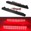 Mazda 3 Smoke Lens Red LED Rear Bumper Reflector Brake Lamp (2004-2009)