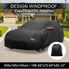 Toyota Crown Sedan Waterproof 210D-PU Car Cover