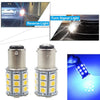 Marine Boat - Blue 2 x 27SMD BA15D LED Light Bulbs (1004, 1076, 1142)