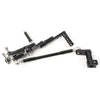 T595 509 955i 1050 Speed Triple (2006-2012) Black Rearset Footpegs